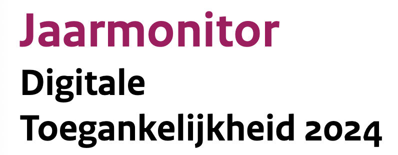 Logo Jaarmonitor Digitale Toegankelijkheid