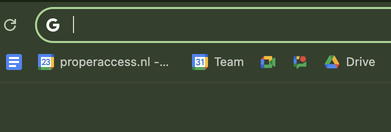 Adresbalk browser